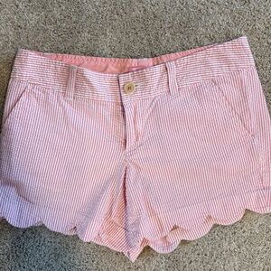 Lilly Pulitzer seersucker shorts
